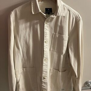 Ben Sherman Off-White Shirt Jacket